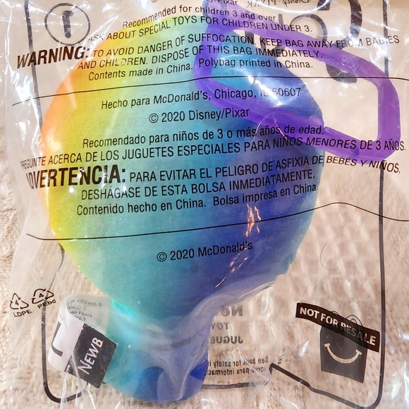 Disney Pixar Soul NEWB #1 - NEW McDonalds 2020 Happy Meal Toy - Picture 2 of 2